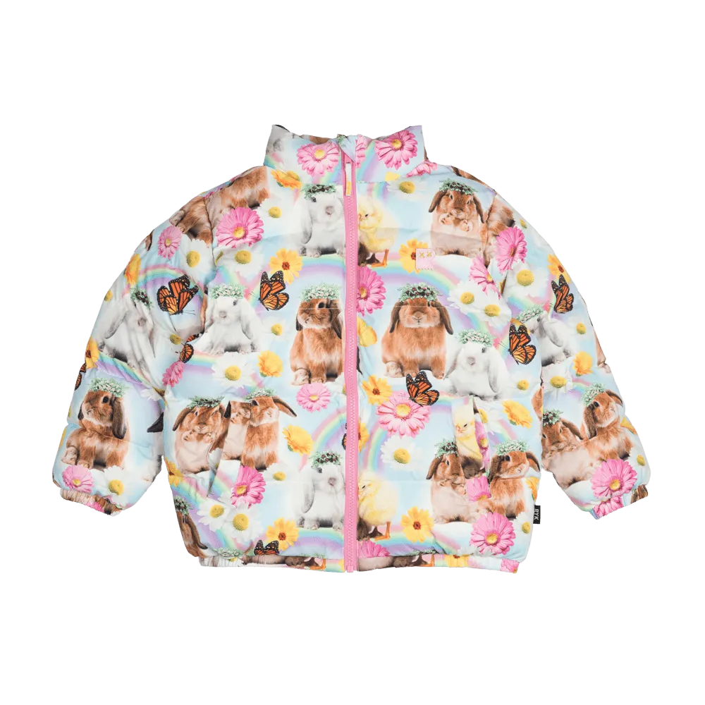 Rock Your Baby Easter Parade Puff Padded Jacket With Lining