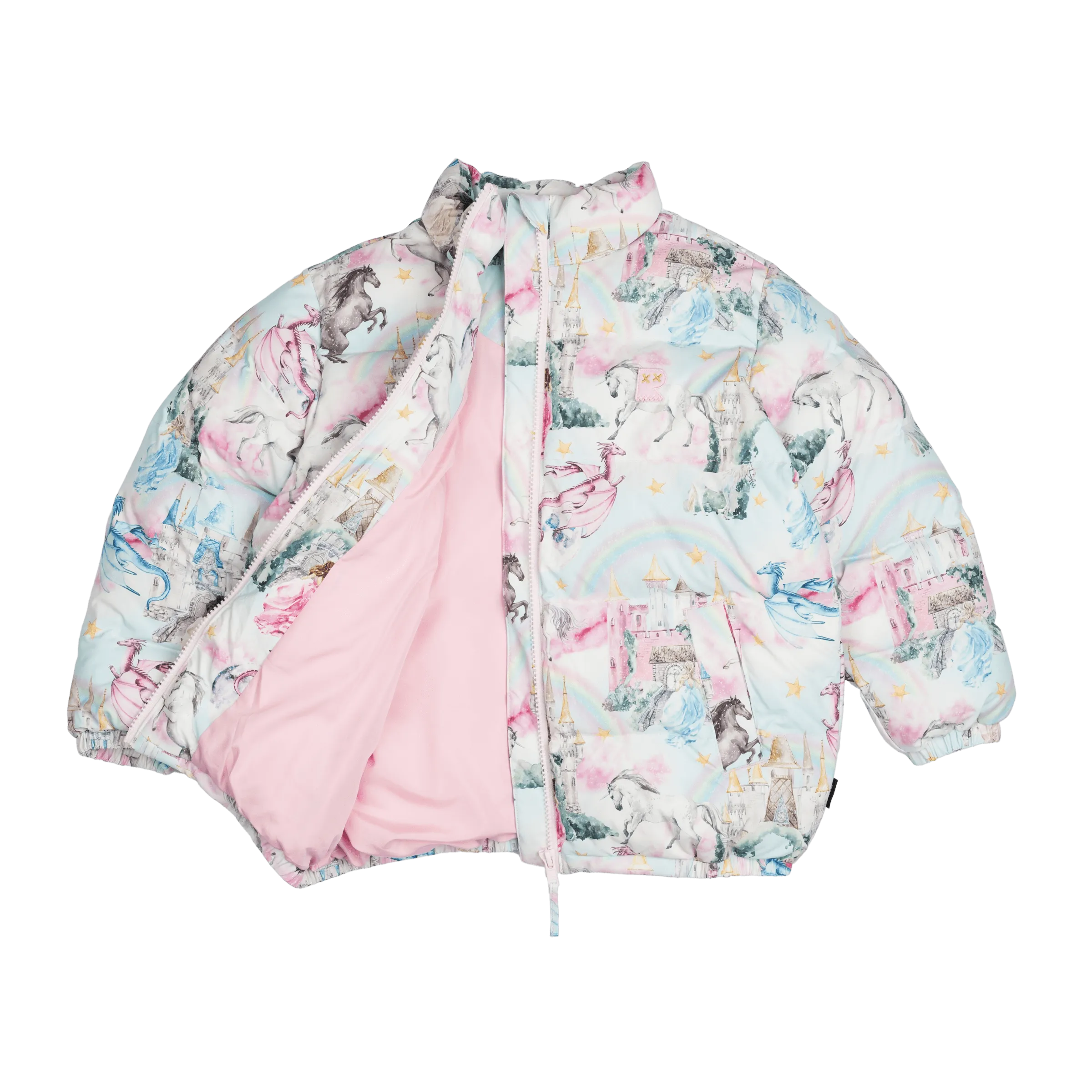 Rock Your Baby Fairy Tales Puff Padded Jacket With Lining