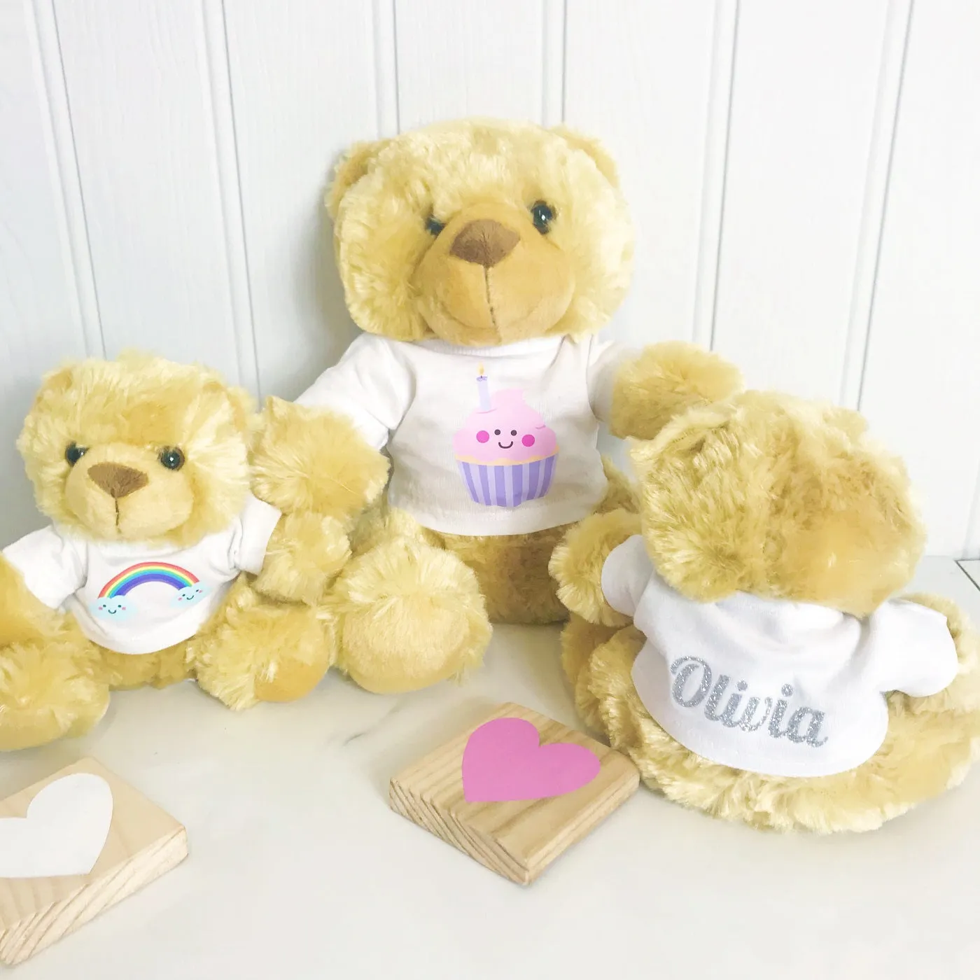 Smiley Sunshine Personalised Candy Teddy Bear
