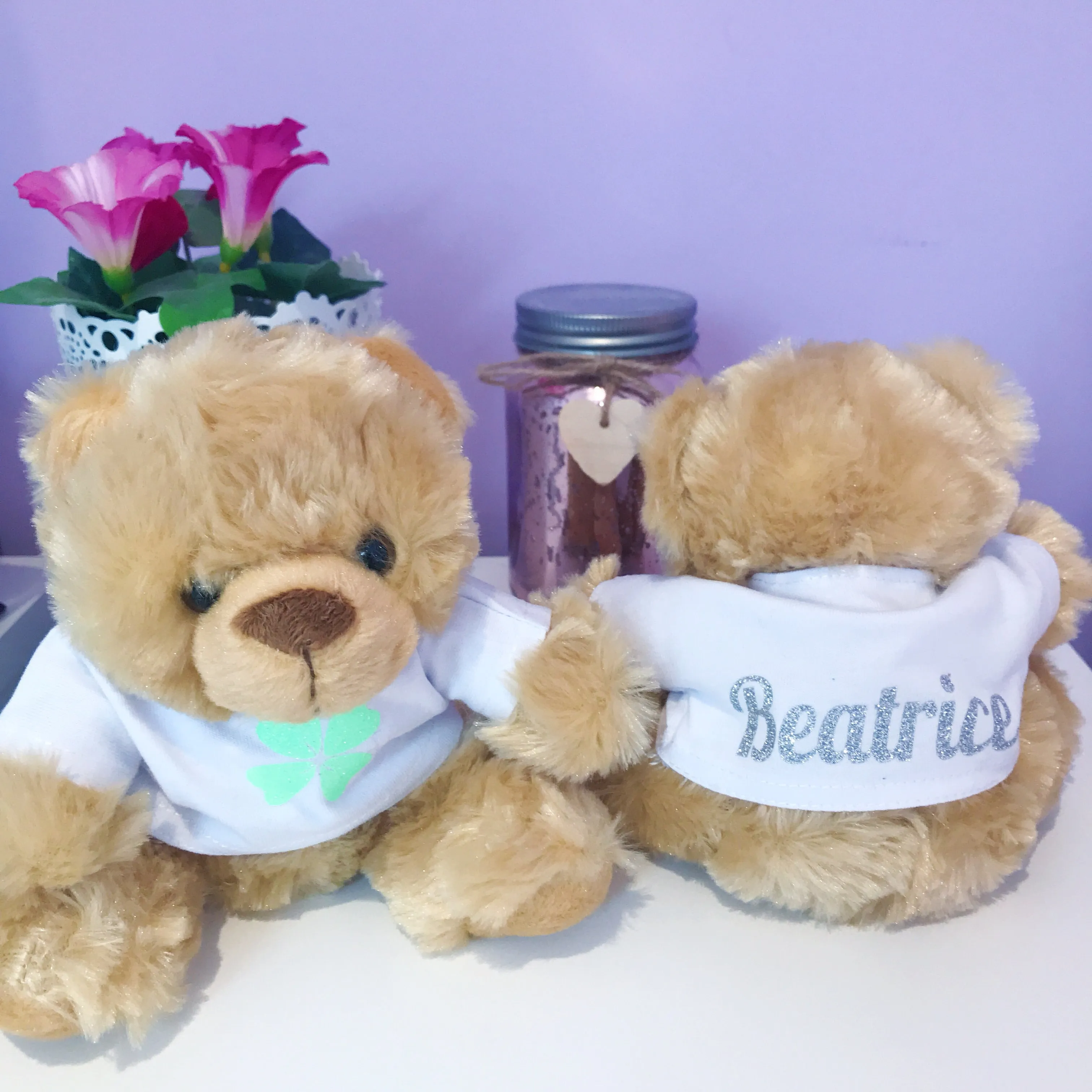 Smiley Sunshine Personalised Candy Teddy Bear