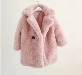 Strawberry Teddy Coat
