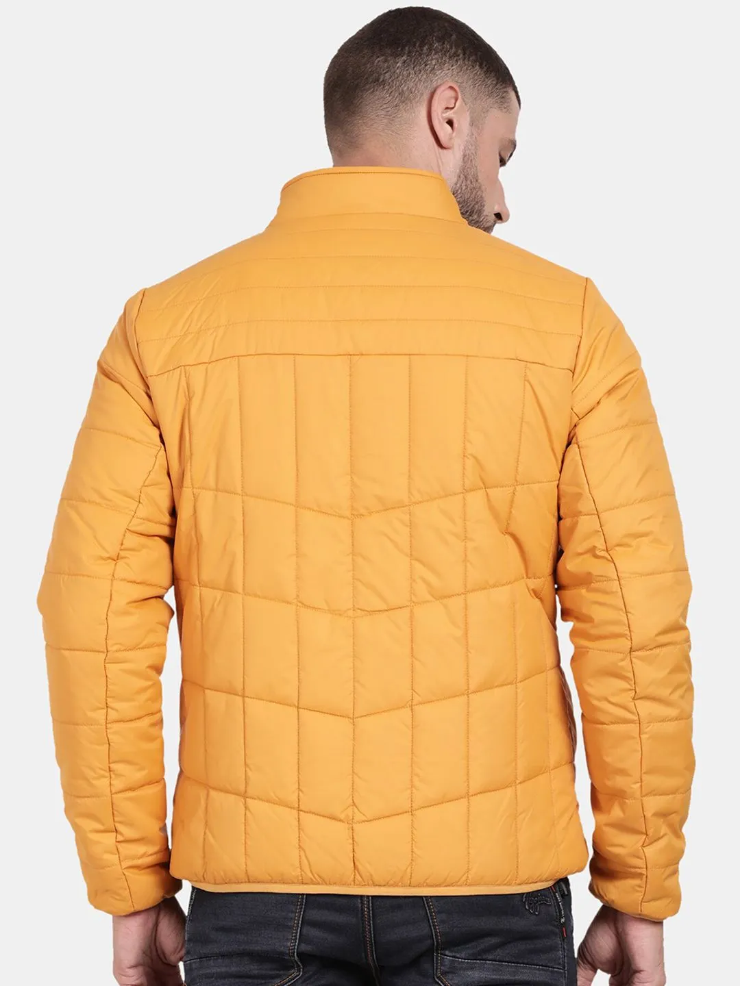t-base Mock Collar Insulated Puffer Jacket