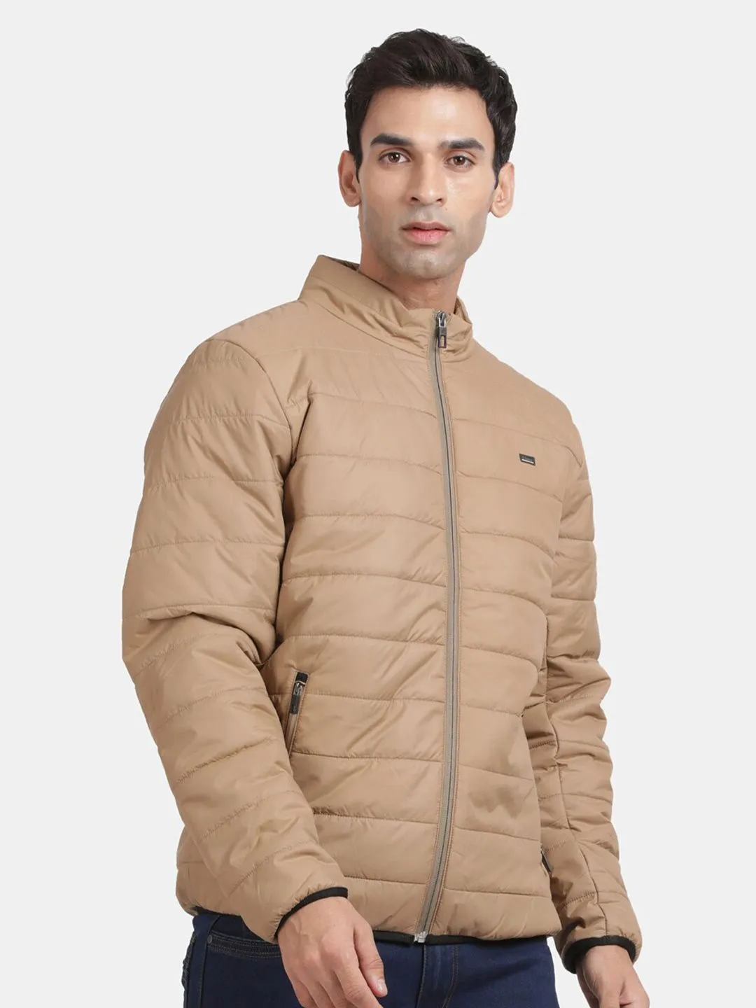 t-base Mock Collar Insulator Puffer Jacket