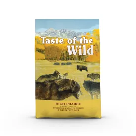 Taste of the Wild Dog High Prairie Bison and Venison Dry Food 5.6kg^^^