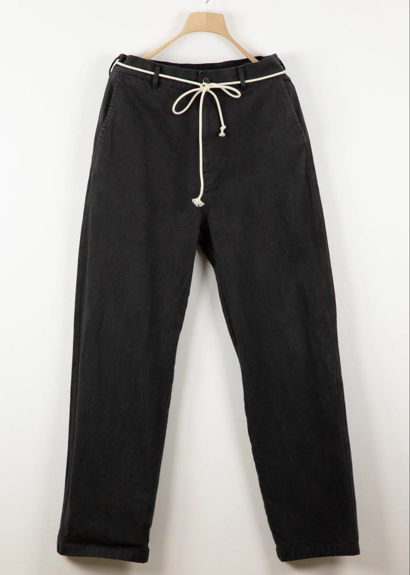 TIMOTHY Trousers | Off Black Denim