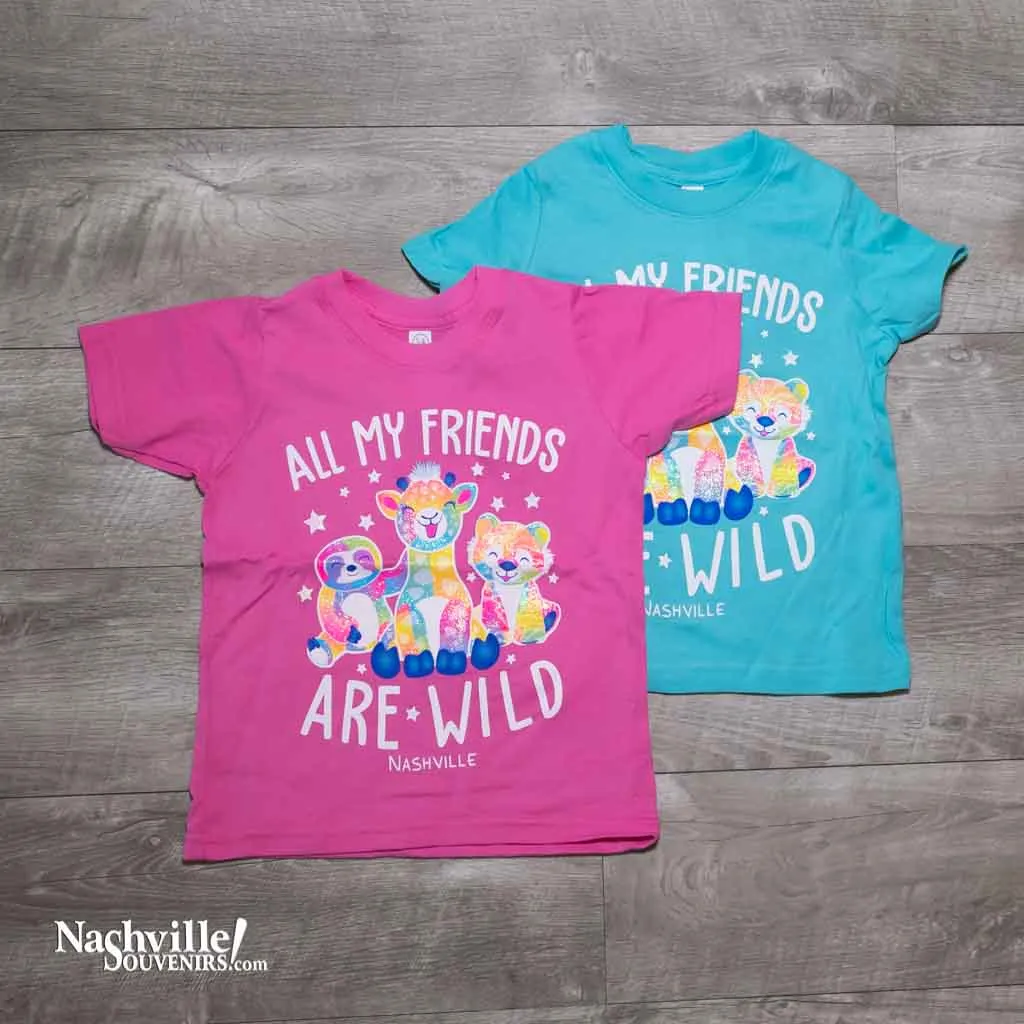 Toddler "All My Friends Are Wild Nashville" T-Shirt