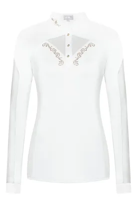 Women´s Long Sleeve Show Shirt Cathrine Rose Gold