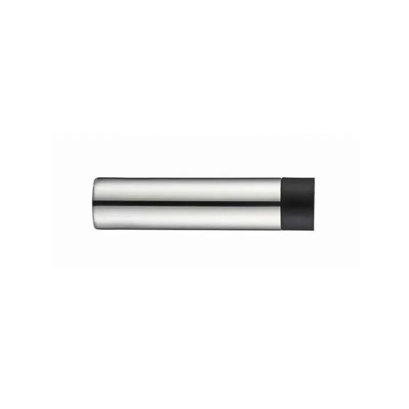 Zoo Door Stop - Hollow Cylinder - 74mm Projection Without Rose-Polished Stainless